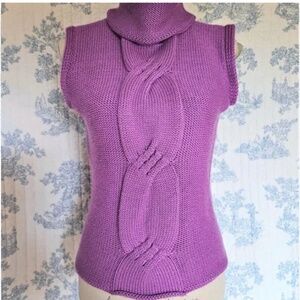 Funsport Wool Blend Sleeveless Sweater